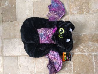 New size large bat dog costume