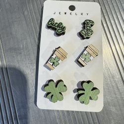 St. Patrick’s Day Boutique Earrings Shipping Available