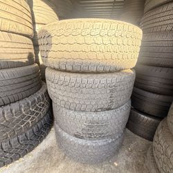 265/60/18 Goodyear Wrangler 60%+ Tread (4)