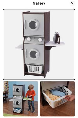 Melissa and Doug washing dryer set