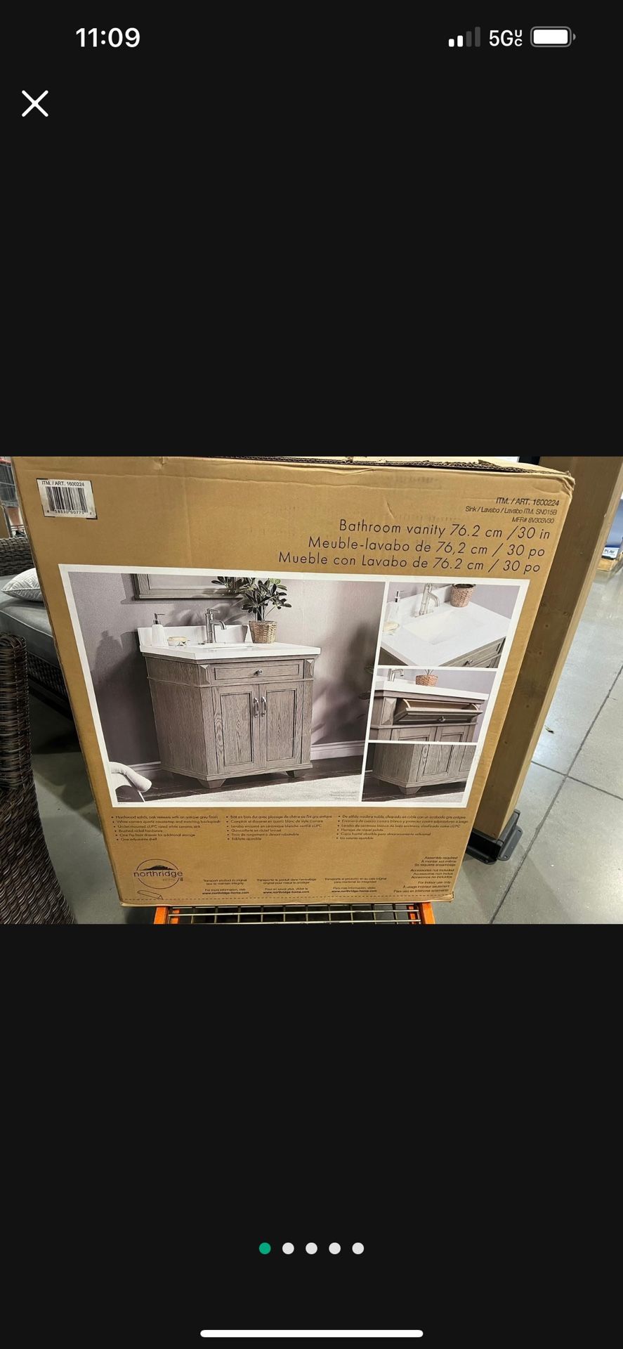 Costco northridge Home Bathroom Vanity for Sale in Glendale, AZ OfferUp