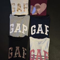 Girls T-shirts Size M (6-7)