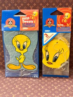 Looney Tunes Tweety Bird Air Freshener Set
