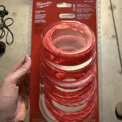 Milwaukee Tool 5 Pack Edge Trimmer Twisted Line 0.095" x 20 ft Edger 49-16-2782