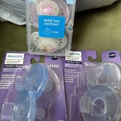 Mam And Philips Pacifiers 