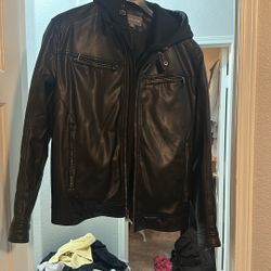 Micheal Kors Men’s Leather Jacket 