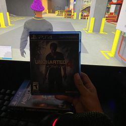 Uncharted + Minecraft PS4 GAMES