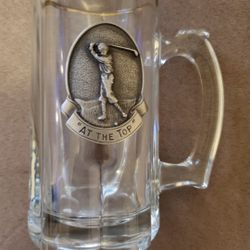 Glass Golf Vintage Mug
