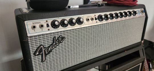 Fender Twin Reverb and 4x10