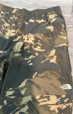 The North Face camo tech pants