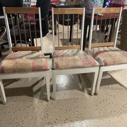 3 Chairs All For $40