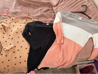 Long sleeve girl dresses