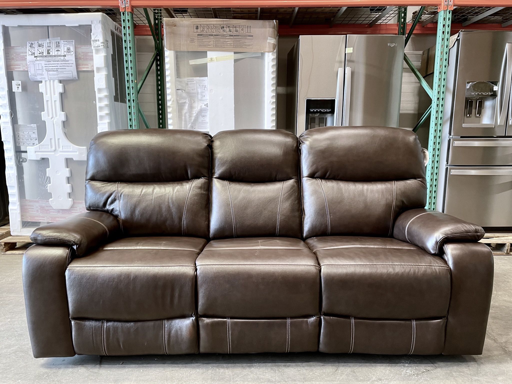 fallon leather power reclining sofa reviews