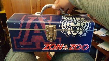 Arizona Wildcats Metal Tool Box 16L×7D×7H
