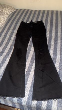 Women bell bottom jeans