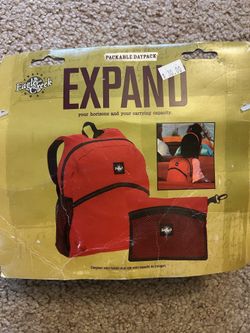 Eagle Creek Expand Packable Daypack Backpack Travel Gear Black