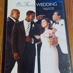 Our Family Wedding DVD Movie Love Show Whitaker Mencia King Gross