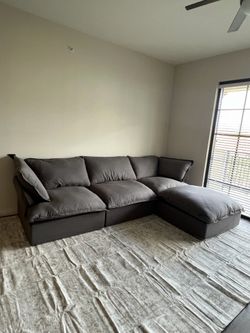 Dark gray cloud sectional (NEW SETS)