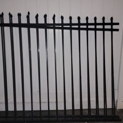 Metal Fence 58" High 76" Long