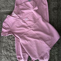 Figs Scrub Mineral Mauve Set XS Women