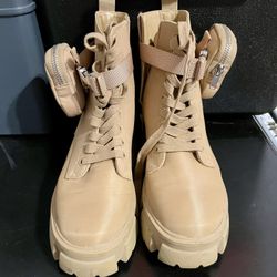 Steve Madden THORA-P Tan Boots