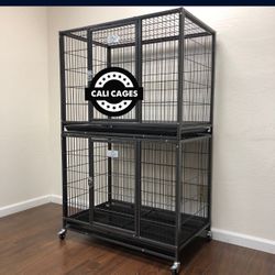 Double Stackable Dog Pet Cage Kennel Size 37 Medium New In Box 📦 