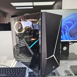 GAMING COMPUTER, i5 -10500 processor, 3.10GHz, 2TB HDD, 256GB SSD, Win 11 OS, AMD RADEON R9 GRAPHICS