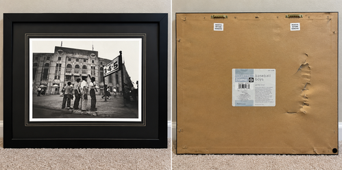 Yankee Boys Yankee Stadium Framed Baseball Photo – Modern Home