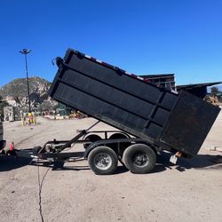 Dump Trailer $100 Not For Sale 
