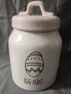 Rae Dunn Easter Canister