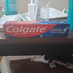 Colgate cavity protection  4 oz brand new 5 dollars