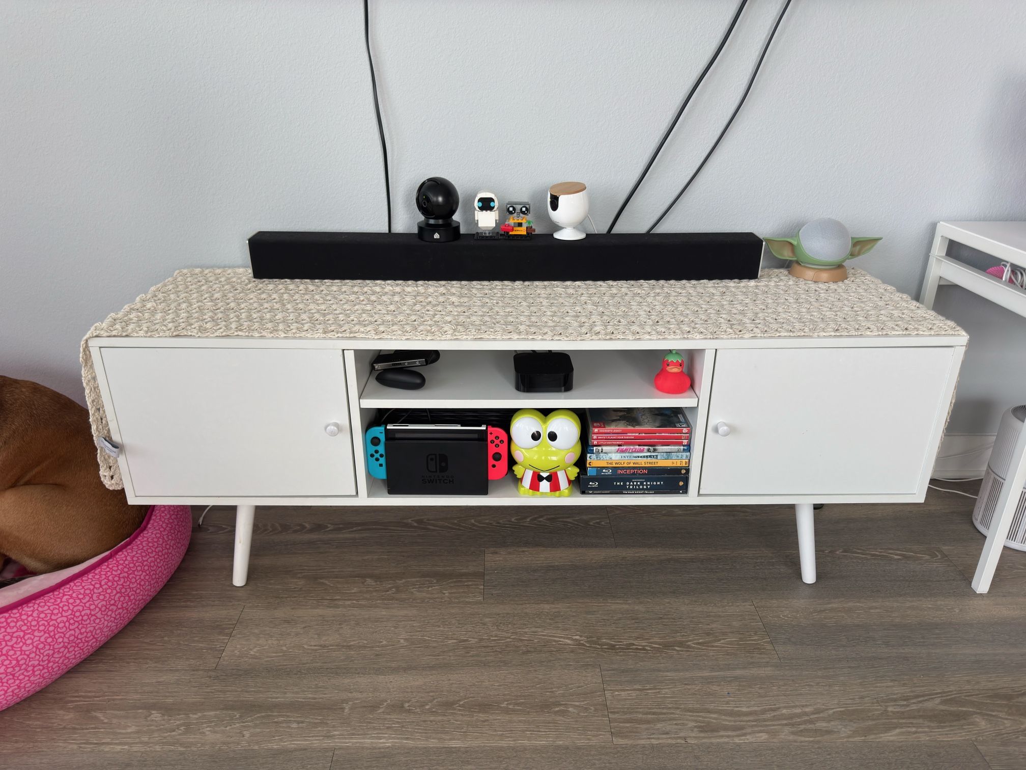 White Entertainment Center