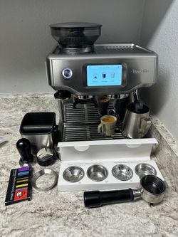 Breville Barista Touch Espresso Machine – Excellent Condition + Extras