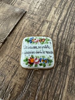 Vintage French Handpainted Limoges