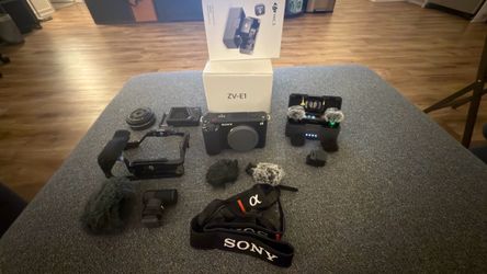 Sony zve1 DJI mic 3 Viltrox 28mm pancake lens bundle