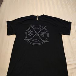 Seattle Kraken Hockey Fireball Whiskey T Shirt Mens Medium Black 