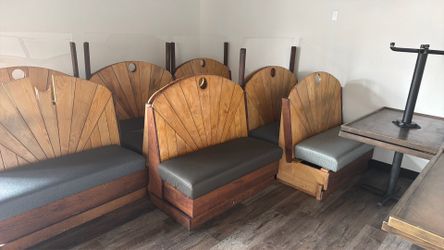 Restaurant booths for sale