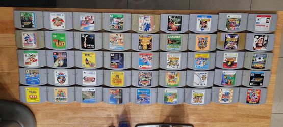 Nintendo 64 japanese games