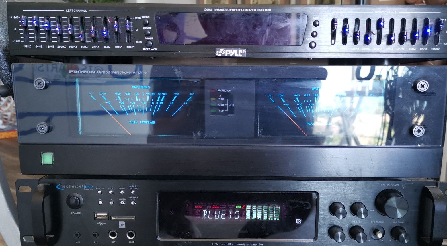 Vintage Power Amplifier Proton AA 1150