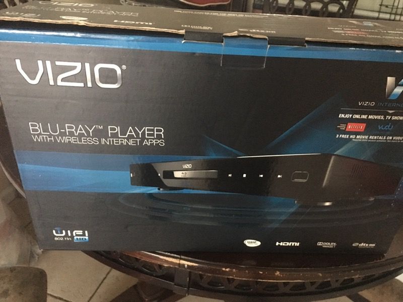 Vizio blu-ray player