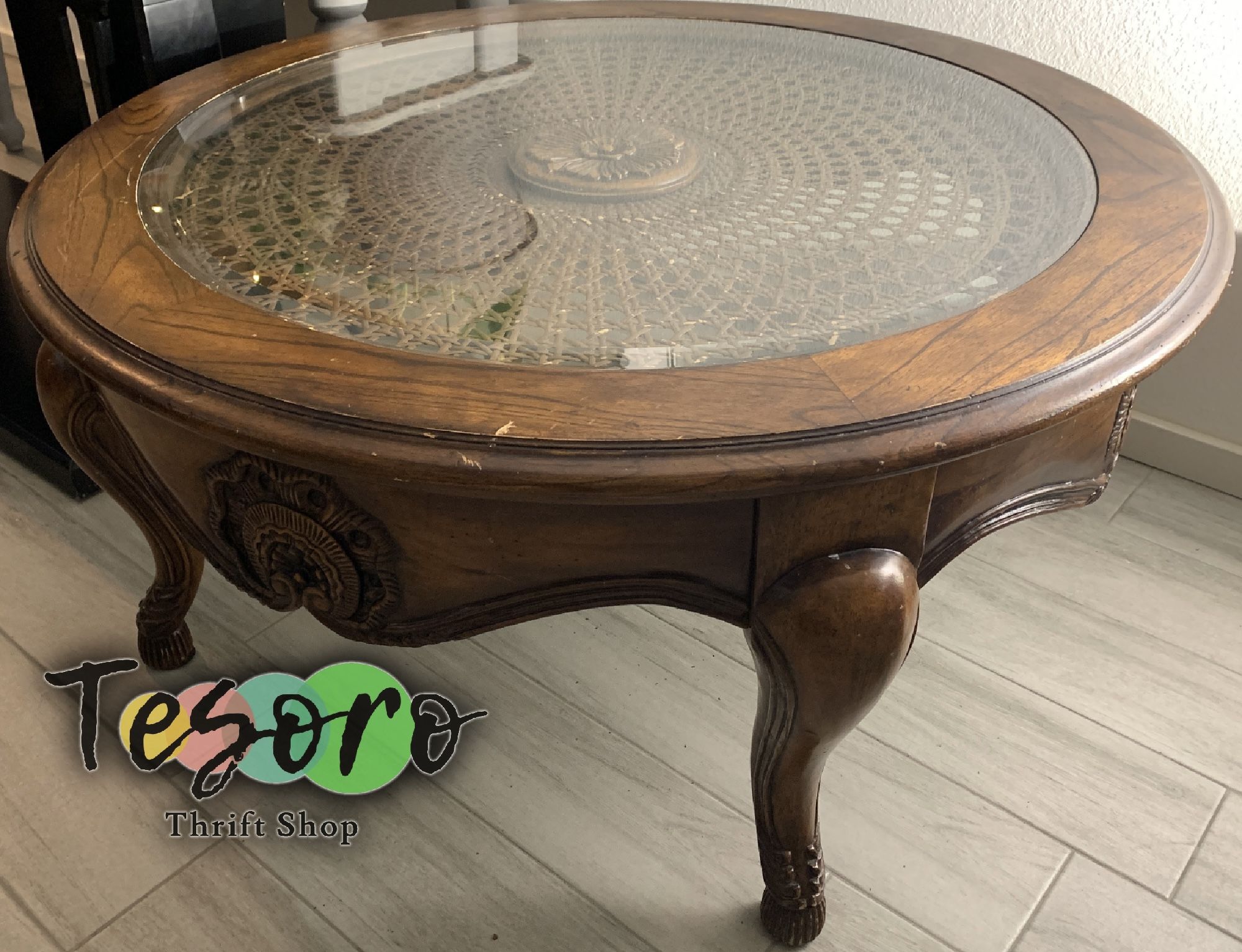 Elegant Round Coffee Table