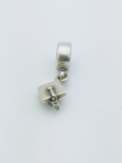 925 ALE Silver Authentic Pandora Graduation Dangle Charm