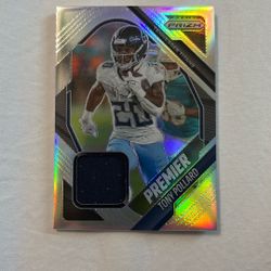 Tony Pollard Premier Patch Panini Prizm