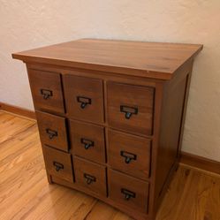 CD cabinet, card catalog style