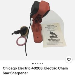 Chicago Electric 40208. Electric Chain Saw Opener