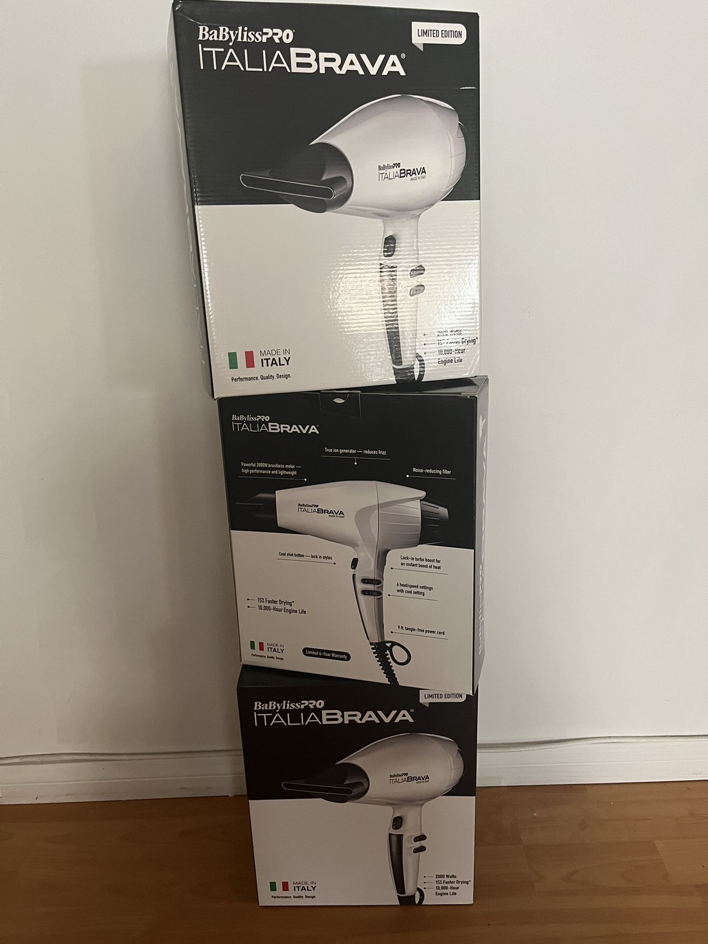 Babyliss Pro Italia Brava Hair Dryer