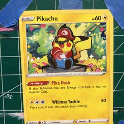 Pikachu Custom Card