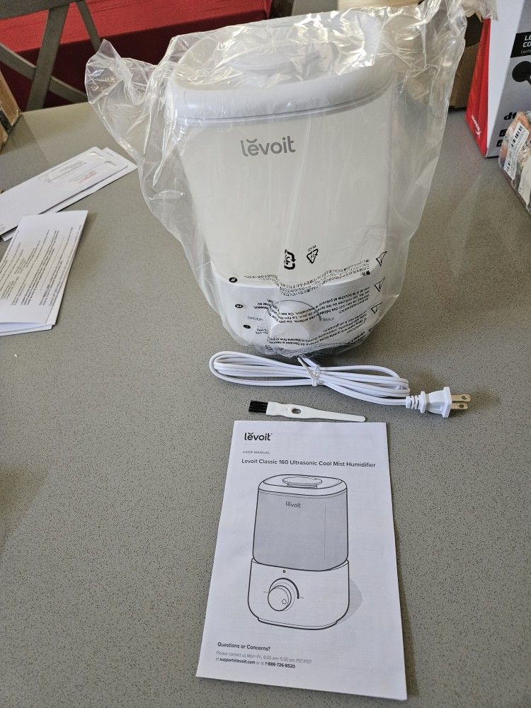 LEVOIT Top Fill Humidifier, 2.5L Tank For Large Room