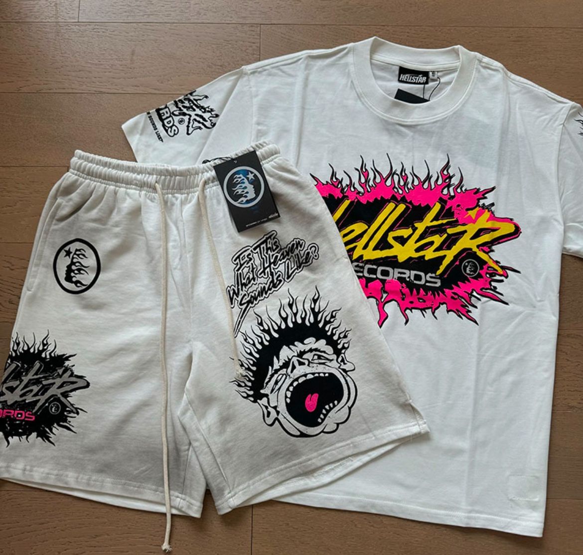 short and shirt hellstar