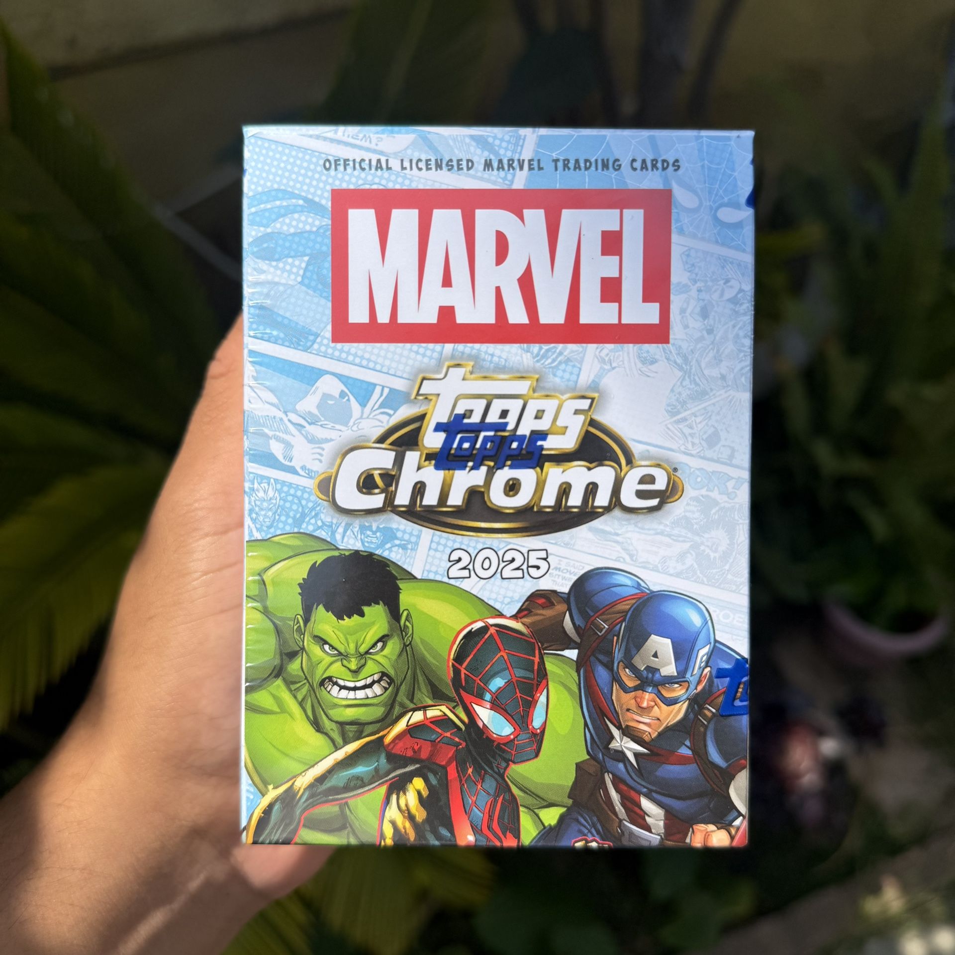 2025 Topps Marvel Comics Chrome Value Box LOT OF 4